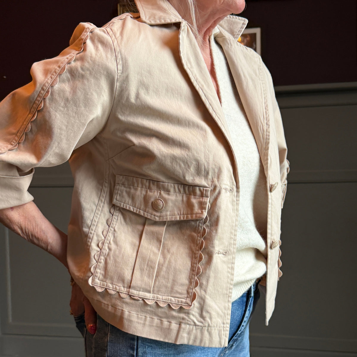 Gustav Thala Trench Coat
