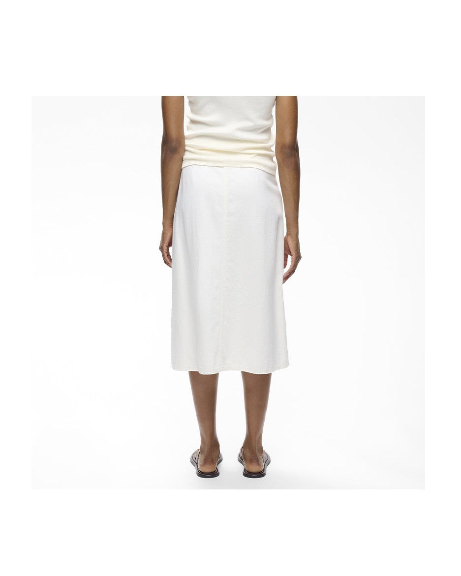 InWear GladsyIW Denim Wrap Nederdel - Ecru
