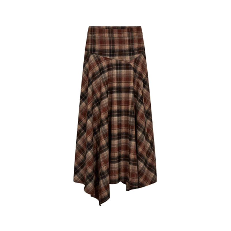 Gossia FleurGO Nederdel - Brown Checks