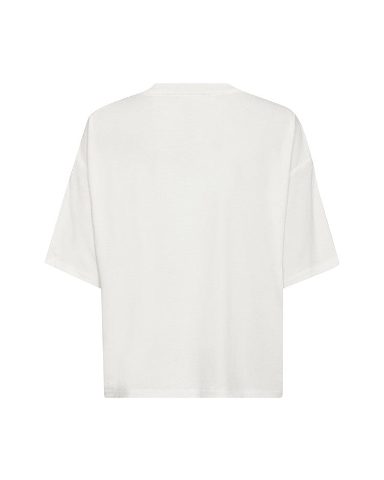 Co'couture IvaraCC Flower T-shirt - White