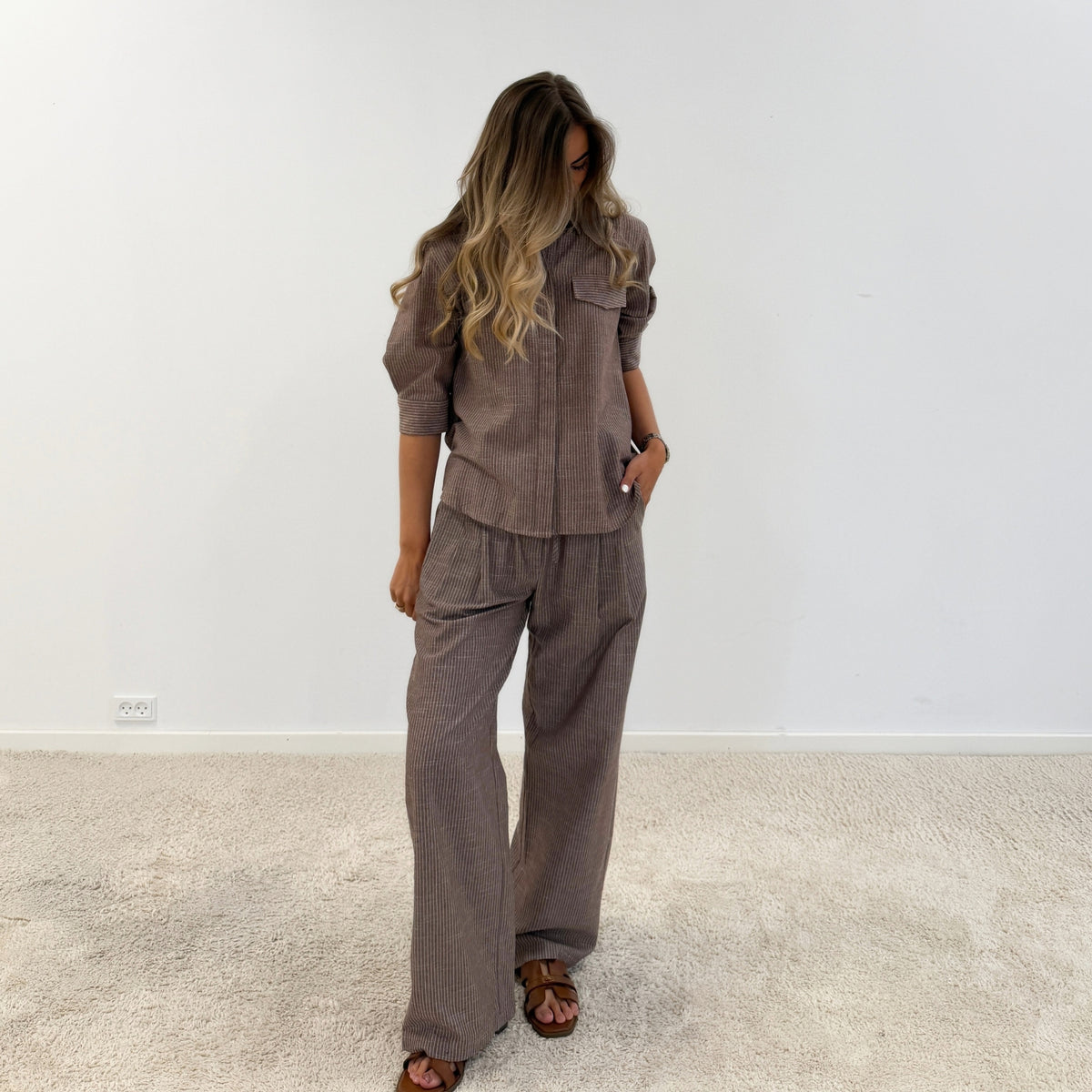 Co'couture Jihocc Stribet Bukser