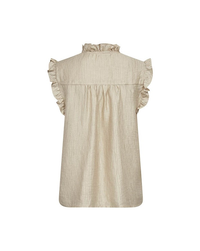 Co'couture Tassy Frill Top