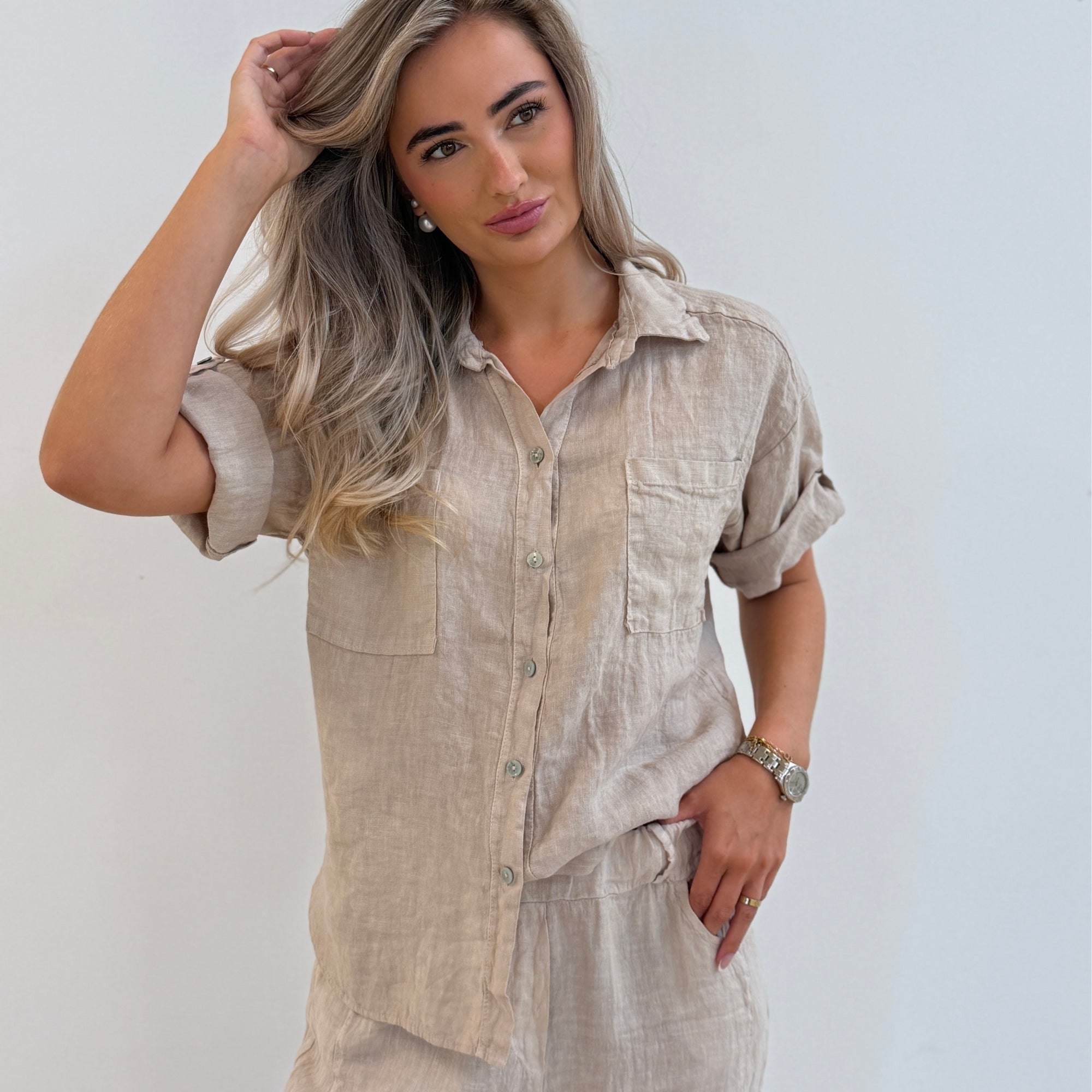Copenhagen Luxe 9770 Skjorte - Beige