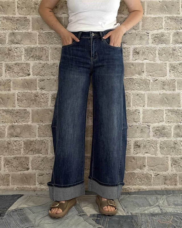 Cabana Living 9318 Wrap Bukser - Dark Denim