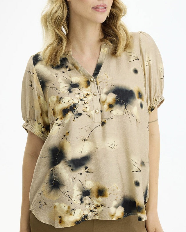 In Front Synne Bluse - Sand