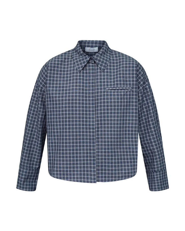 Love & Divine Love1495-2 Skjorte - Navy Check