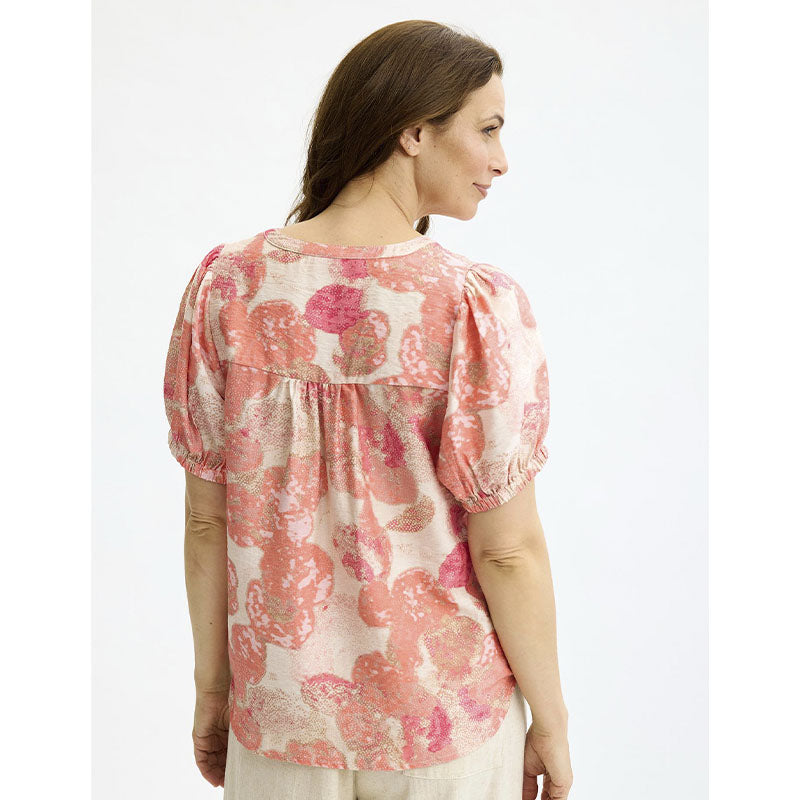 Infront Emily Bluse - Coral Rose