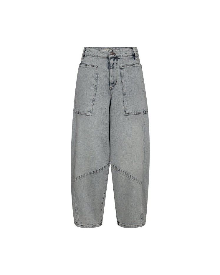 Mos Mosh MMRosie Galleon Barrel Jeans - Light Blue
