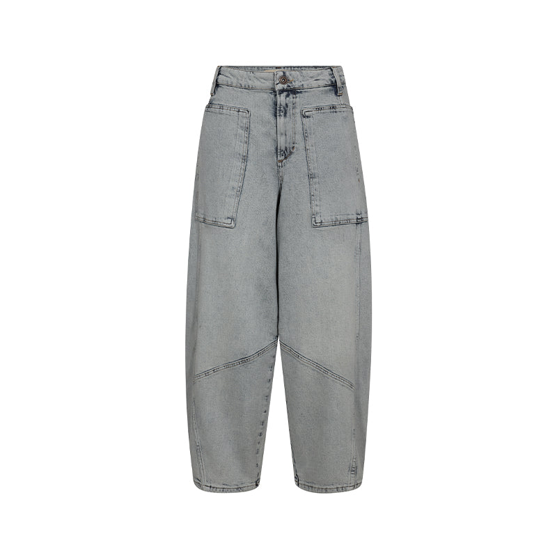 Mos Mosh MMRosie Galleon Barrel Jeans - Light Blue