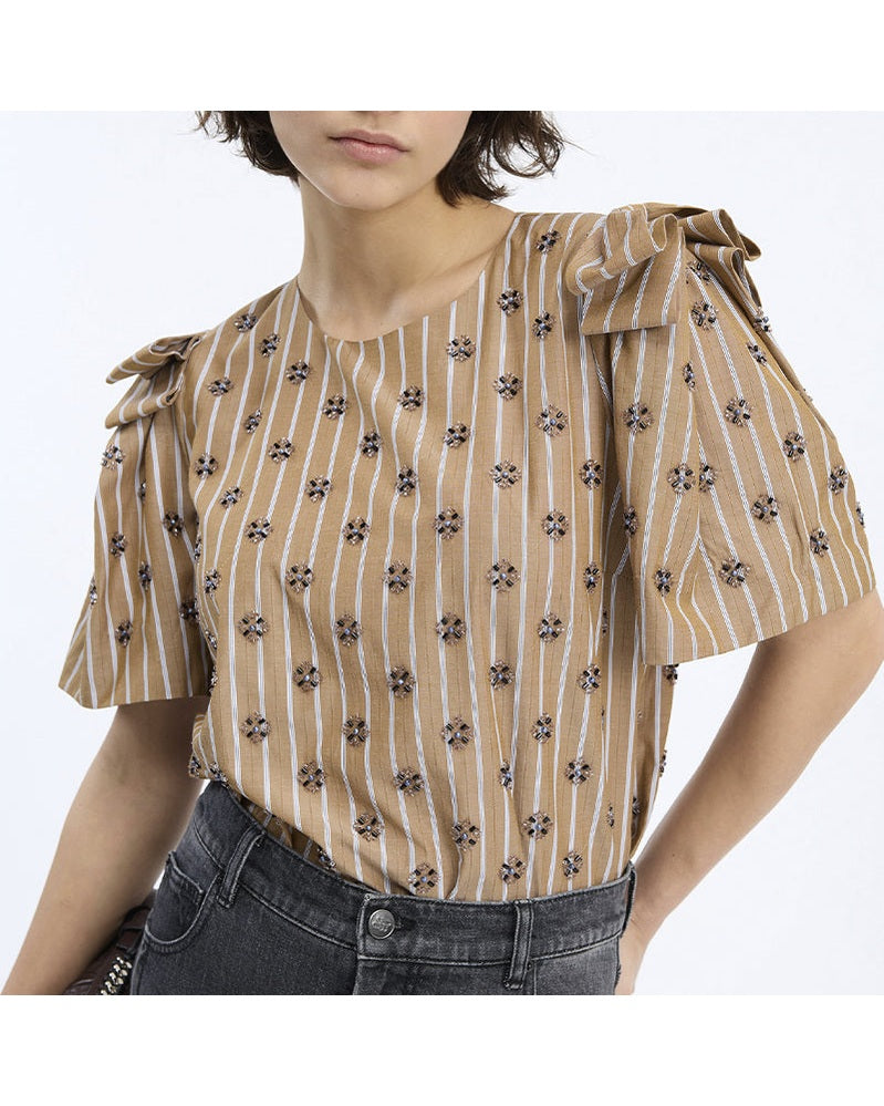 Munthe Vapouri Bluse - Nature