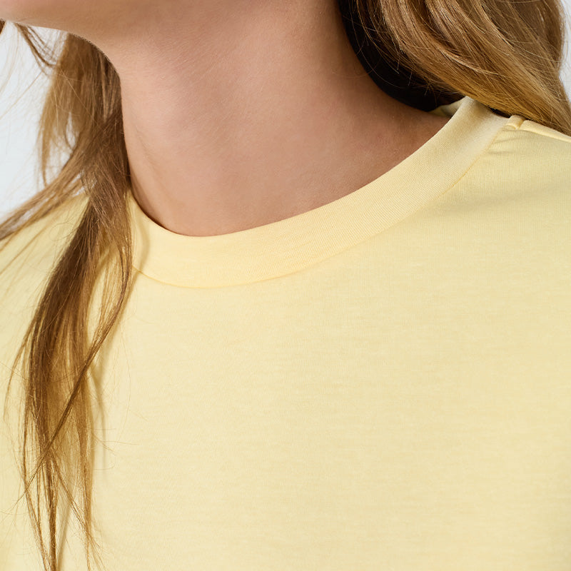 Sisters Point Veda-ss T-shirt - Straw