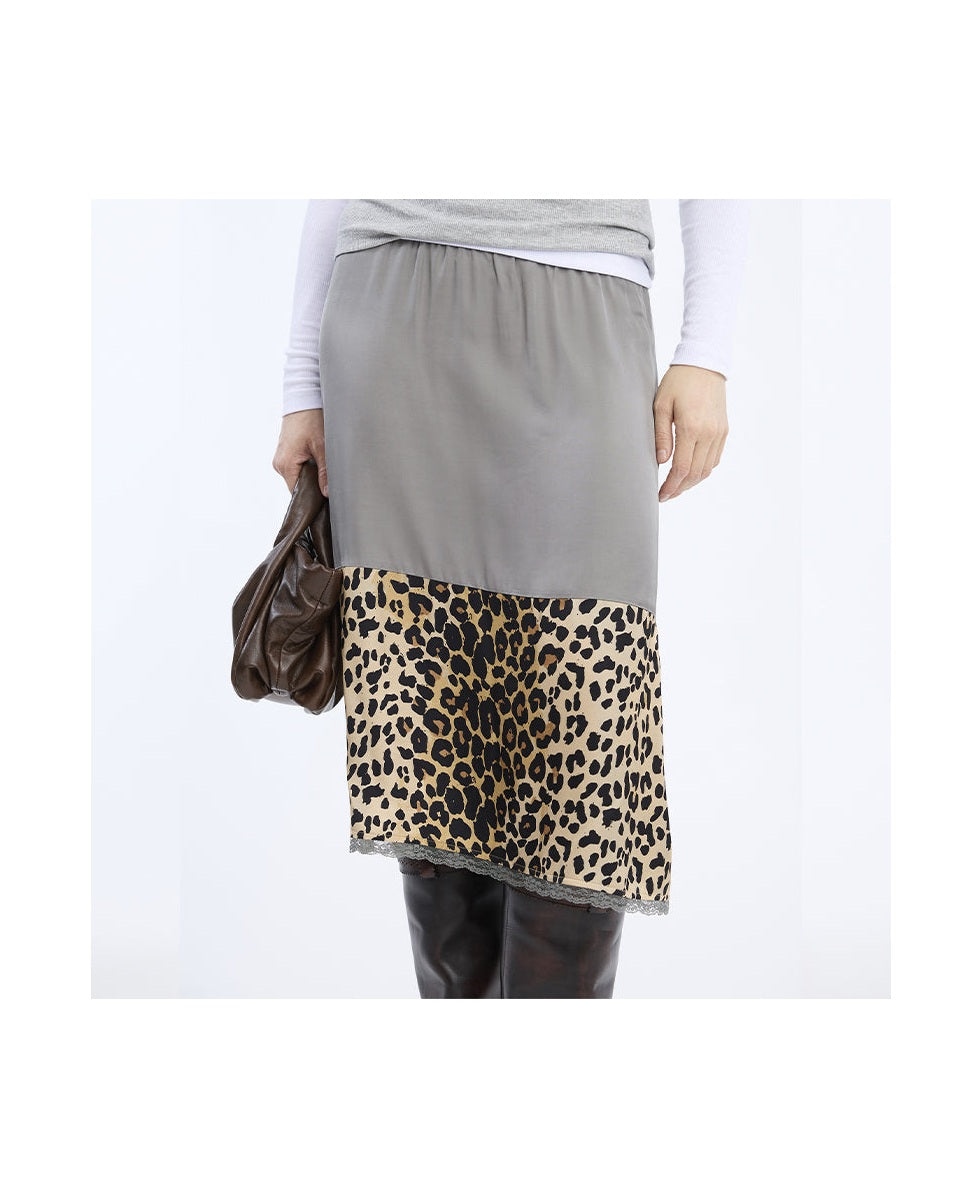 Munthe Vatoshaslip Nederdel - Animal Print