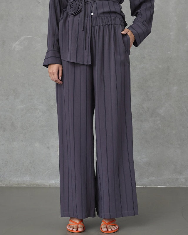 Love & Divine Love1623 Bukser - Grey Stripes
