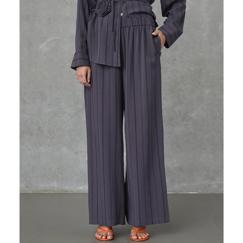 Love & Divine Love1623 Bukser - Grey Stripes