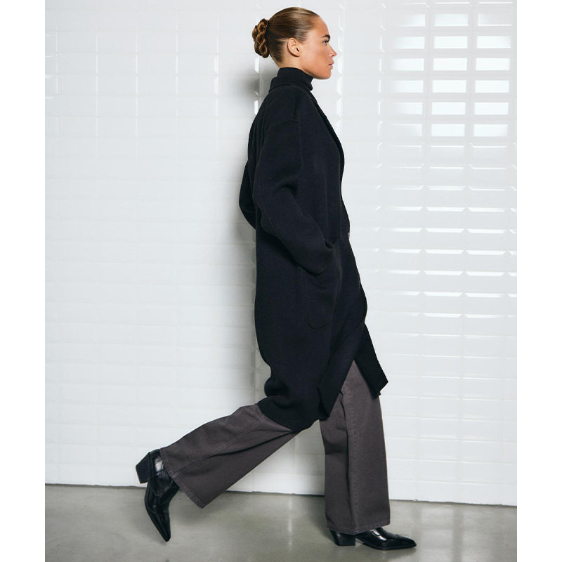Withblack Celine Wool Jakke - Black