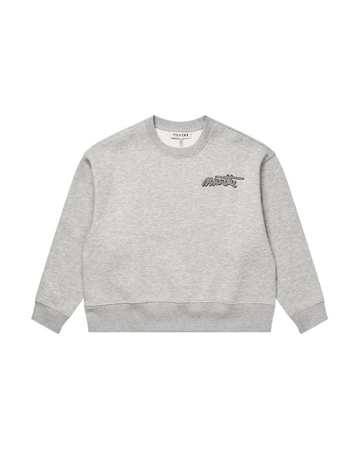 Munthe Veptun Sweatshirt - Light Grey