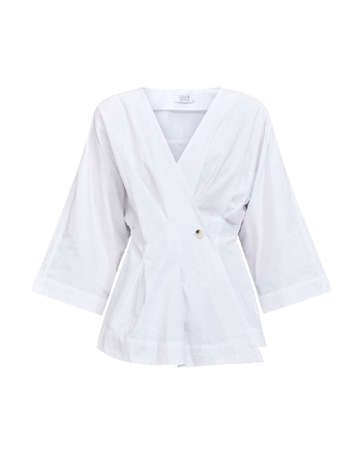Love & Divine Love1510 Slå-om Bluse