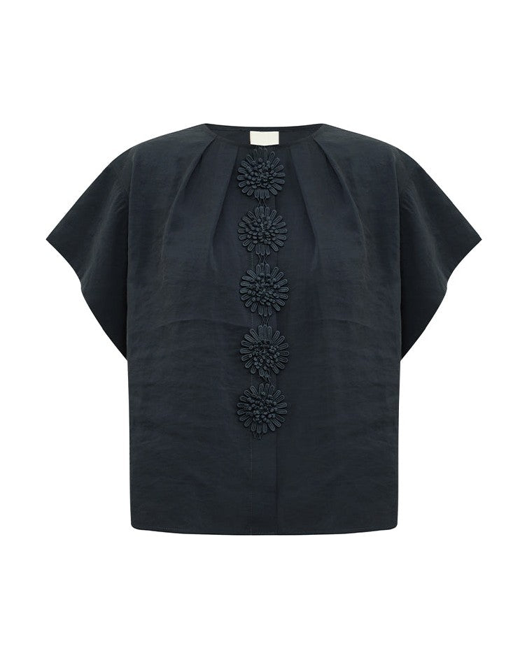 Gossia Bellamy Bluse - Navy
