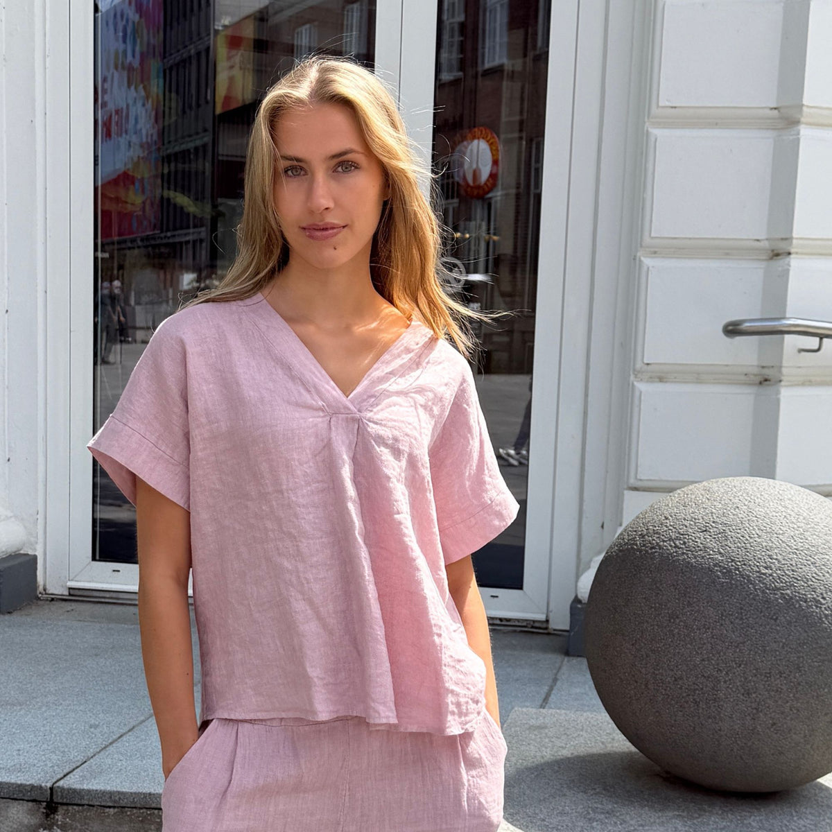Amaze Cph Amelia Bluse - Antique Rose