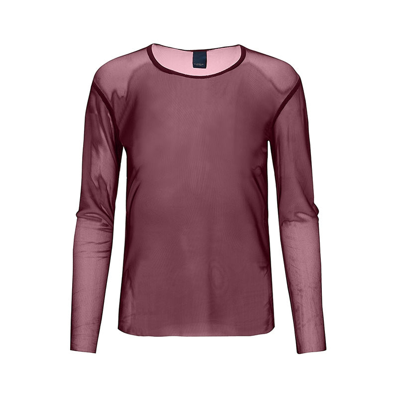 Luxzuz Sigborg Langærmet Mesh Bluse