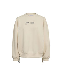 Haute L'amitie New Studio Tie Sweatshirt - Pearl