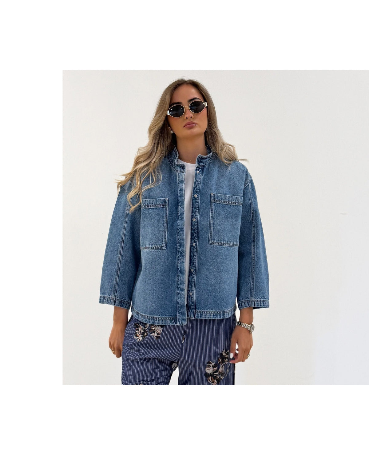Munthe Nuxa Denimjakke