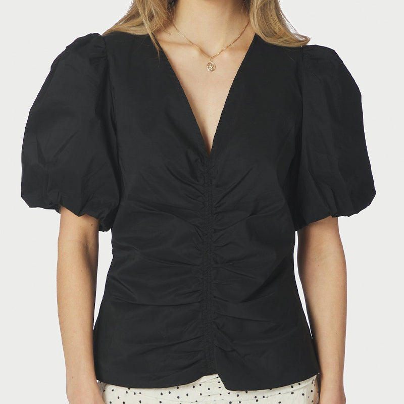 Neo Noir Zaria Poplin Bluse