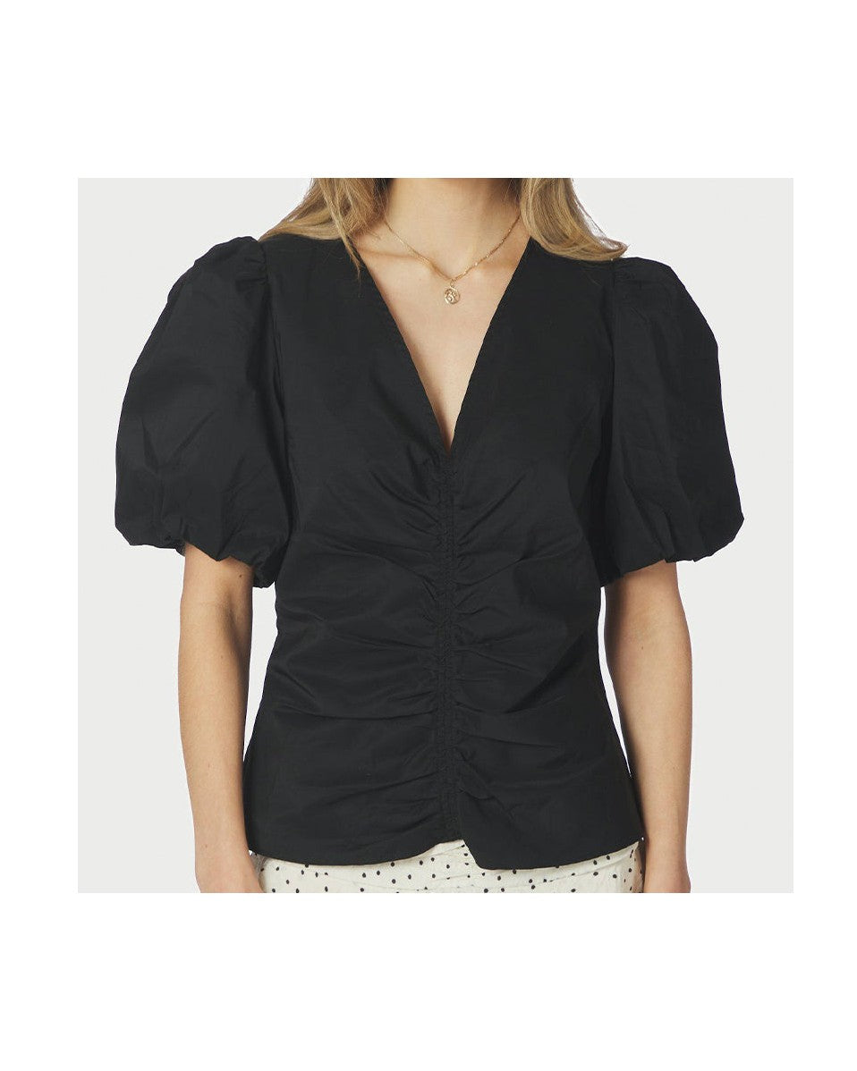 Neo Noir Zaria Poplin Bluse