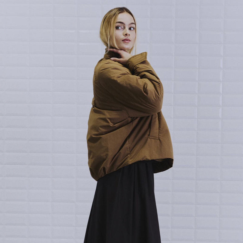 Withblack WBLGrappy Bomber Jakke - Dark Camel