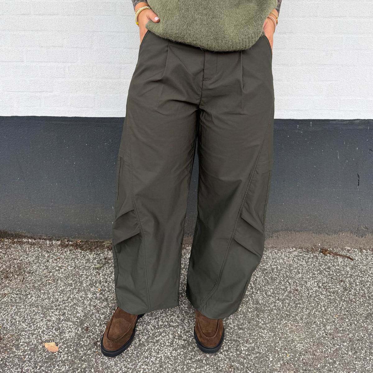 Withblack WBLThelma Track Bukser - Midnight Green