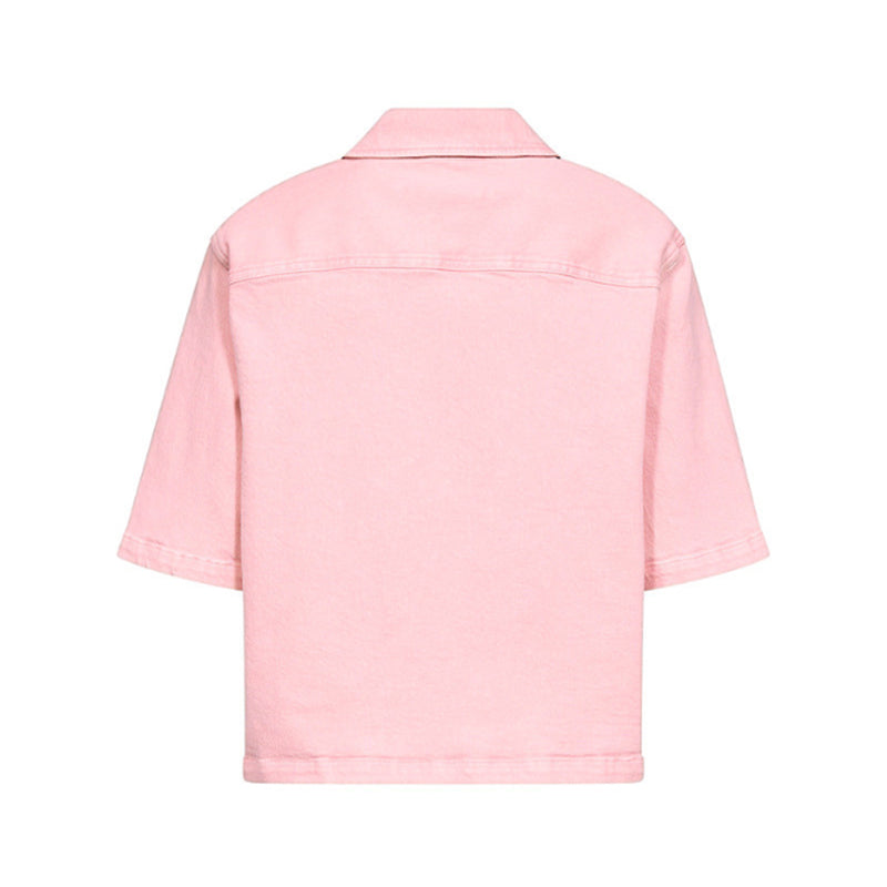 Ivy Cph Opera Oversized Polo Skjorte - Antique Blossom