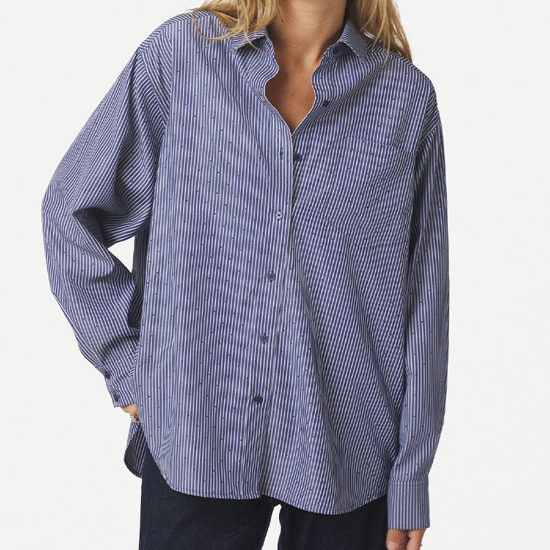 Neo Noir Dalma B Stripe Skjorte