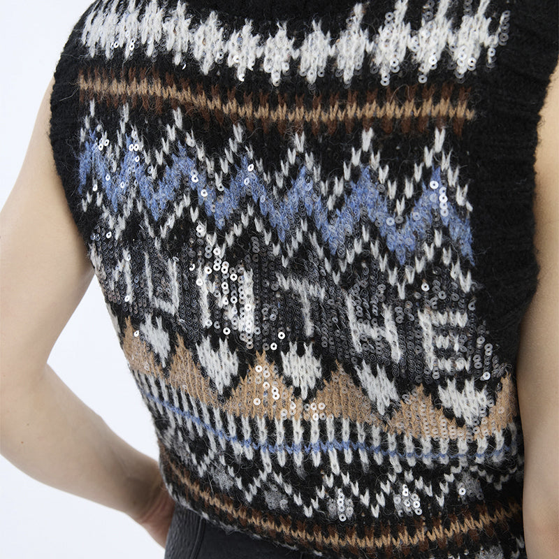 Munthe Vitaism Vest - Mixblack