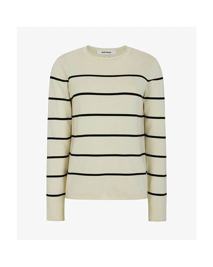 Soft Rebels SRmarla stripe Langærmet Bluse