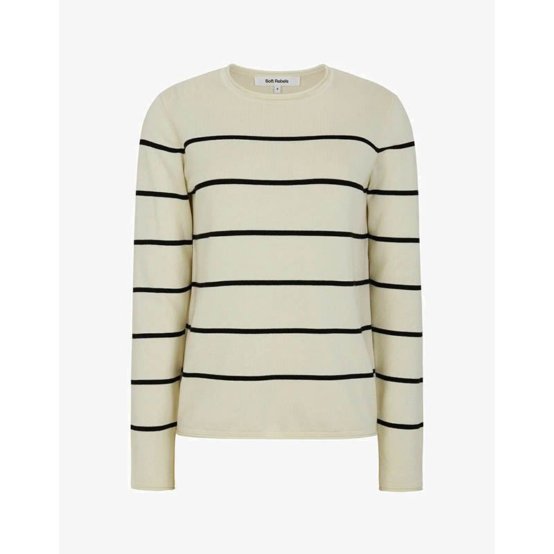 Soft Rebels SRmarla stripe Langærmet Bluse