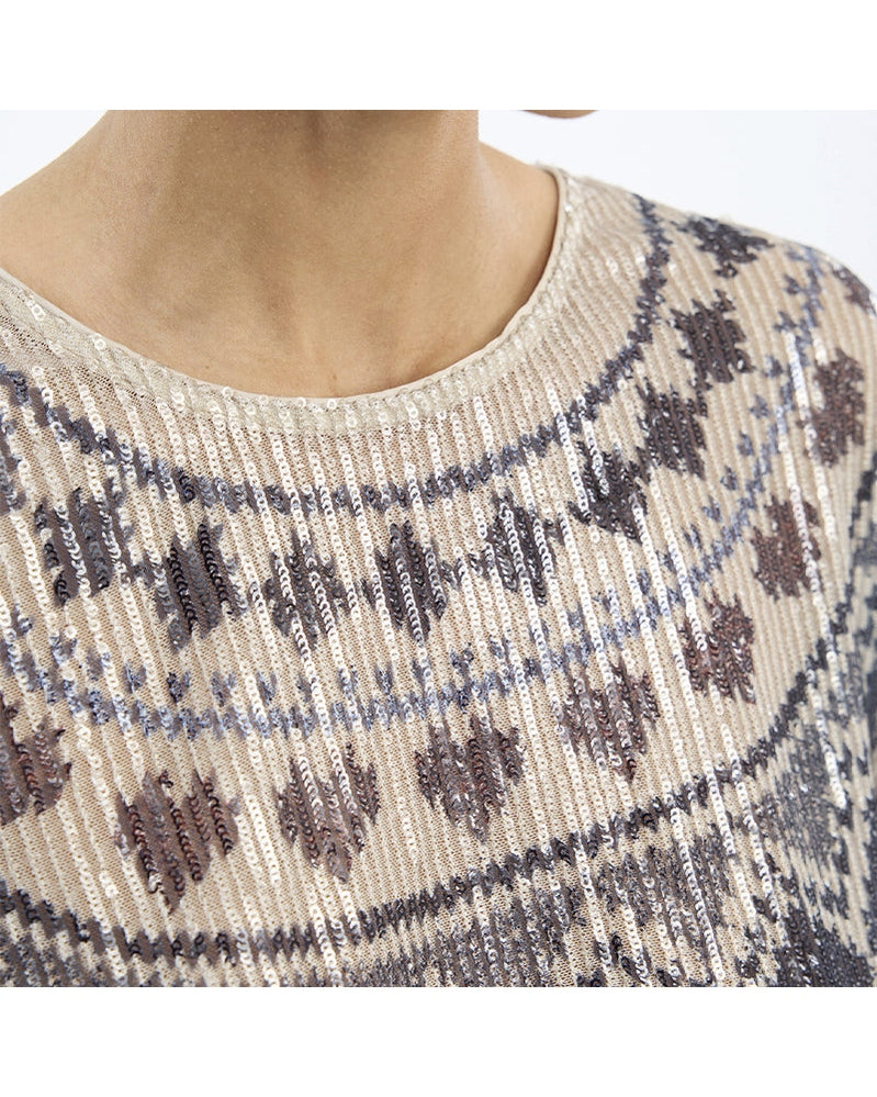 Munthe Vunny Bluse - Print Camel