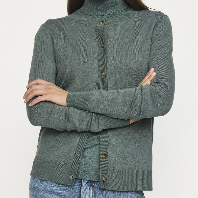 Soft Rebels SRMarla Strik Cardigan - Balsam Green