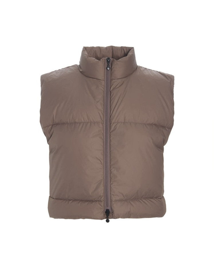 Bitte Kai Rand Feather Down Kort Vest - Deer