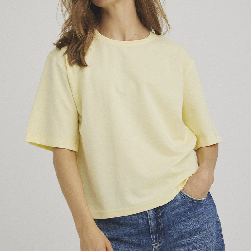 Luxzuz Boxy T-shirt - Anise Flower