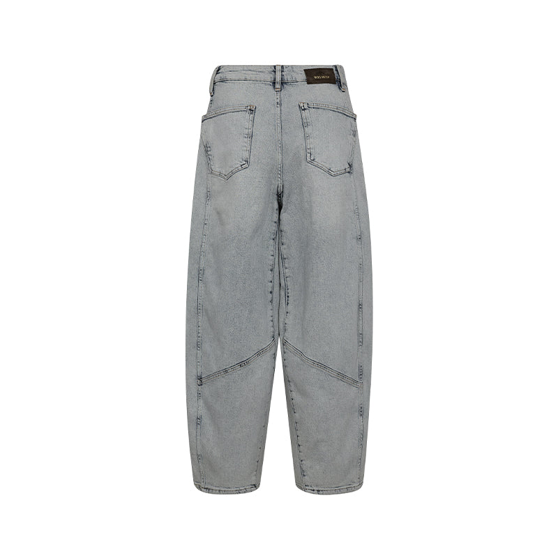 Mos Mosh MMRosie Galleon Barrel Jeans - Light Blue