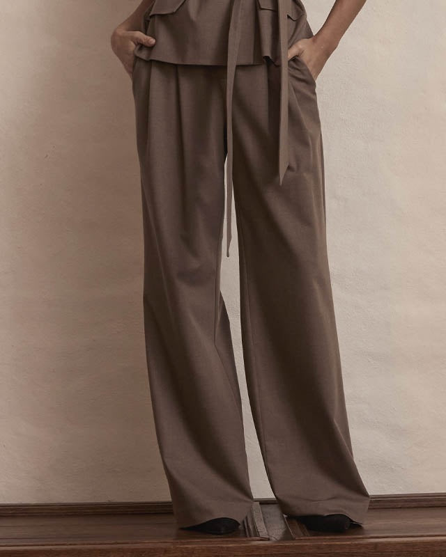 PBO Galliano Bukser - Sandstone