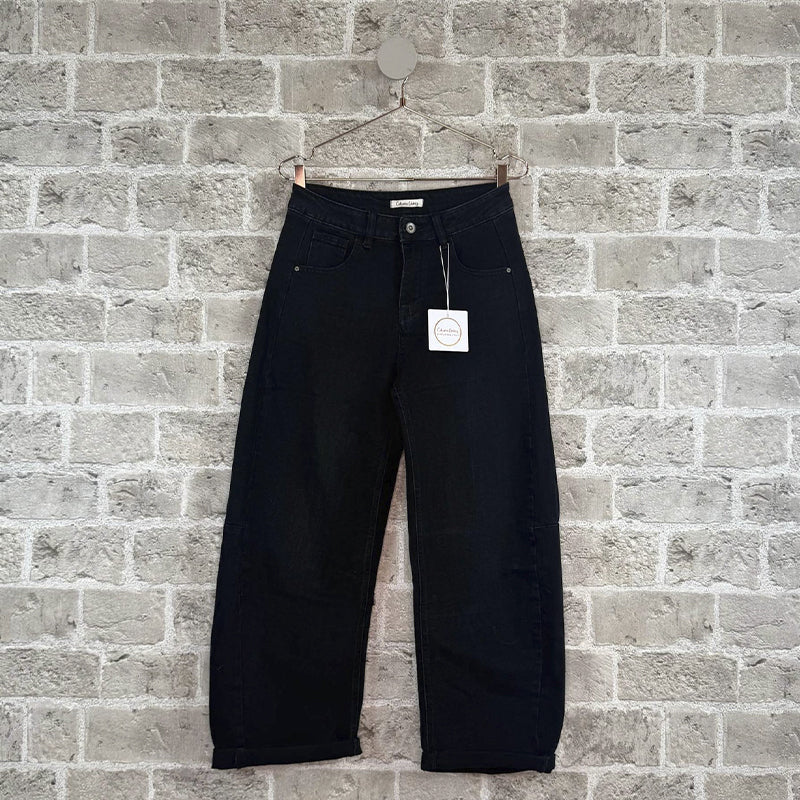 Cabana Living Mowita Barrel Jeans - Black