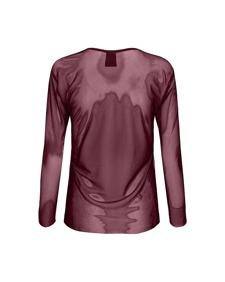 Luxzuz Sigborg Langærmet Mesh Bluse