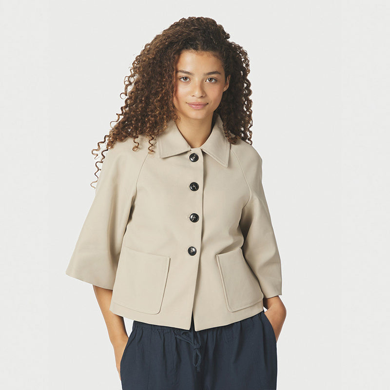 Neo Noir Rosemma Trench Jakke