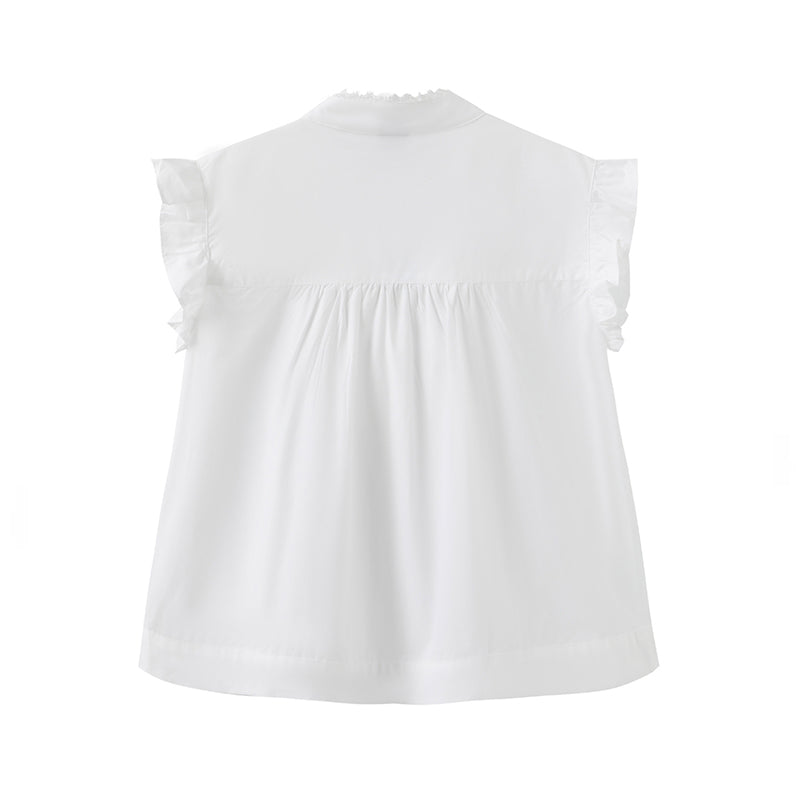 Luxzuz Roxanne Top - White