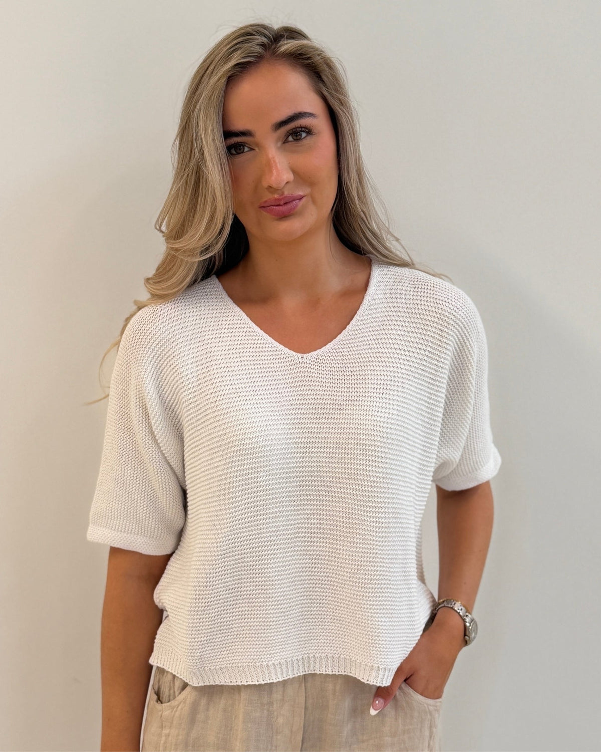 Copenhagen Luxe 2318 Strik - White