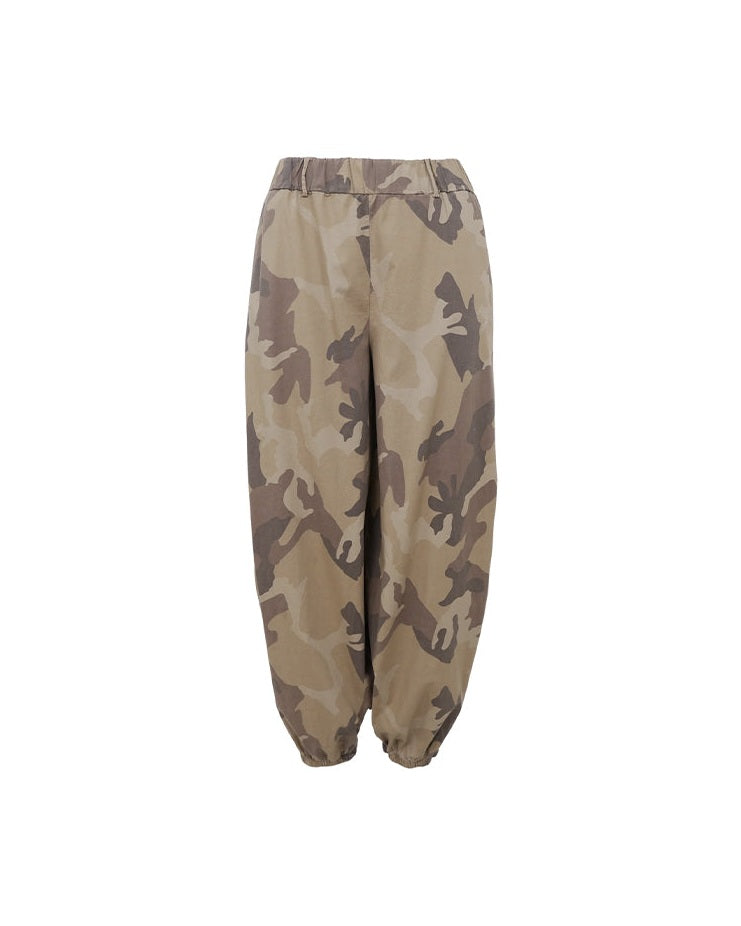 Black Colour BCAlly Ballon Bukser - Brown Camouflage