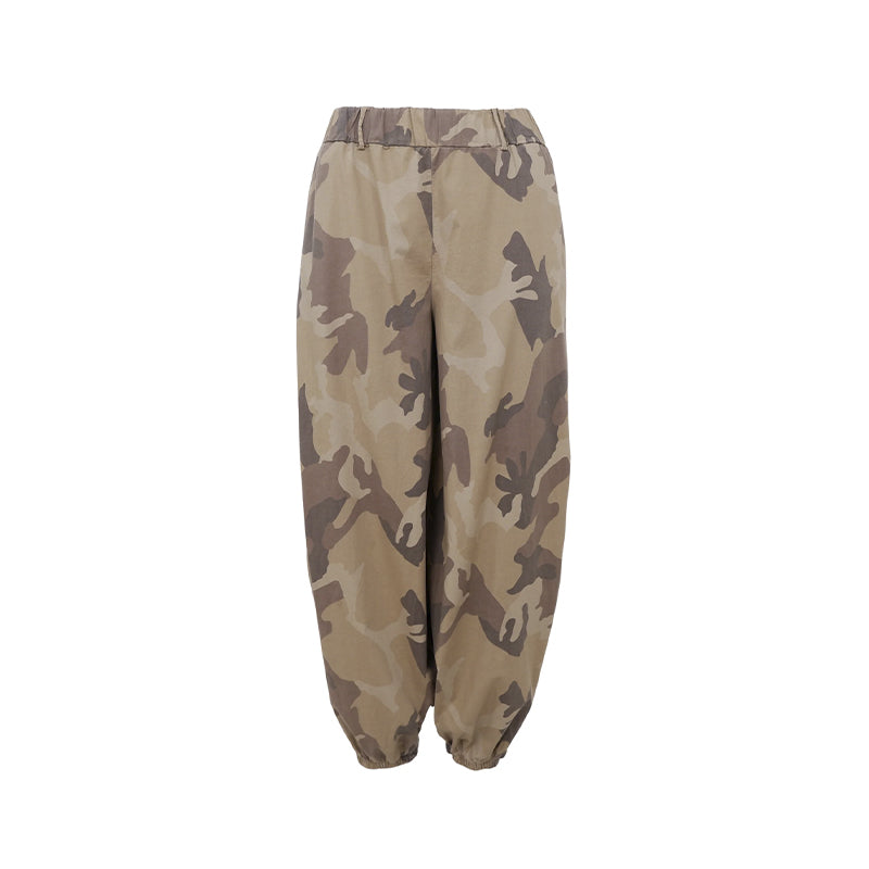 Black Colour BCAlly Ballon Bukser - Brown Camouflage