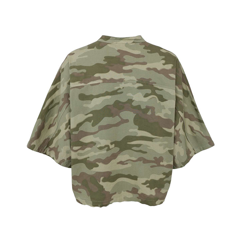 Black Colour BCAlly Loose Skjorte - Camouflage