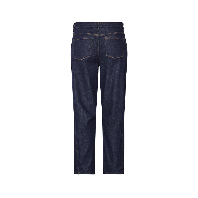 Sisters Point Fiora-Barrel3 Jeans - Blue Denim
